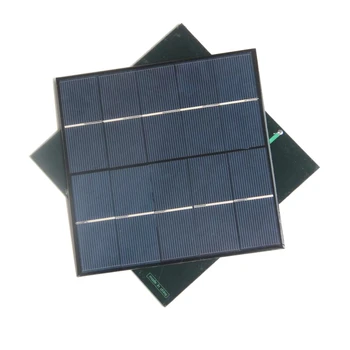 BUHESHUI 5V 4.5 W Mini Solare Policristaline CellPanel Încărcător Pentru Telefon Mobil /.3.7 V Baterie Educație 145*145 MM