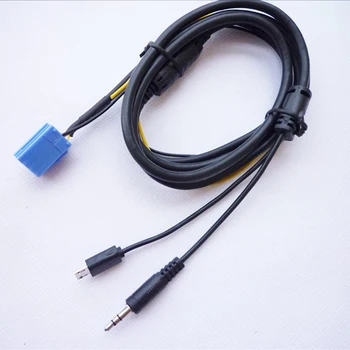Cablu Aux Mini ISO 8 Pini Port Pentru VW ISO 8 Pini Bla-punkt Radio pentru Telefon Inteligent Android