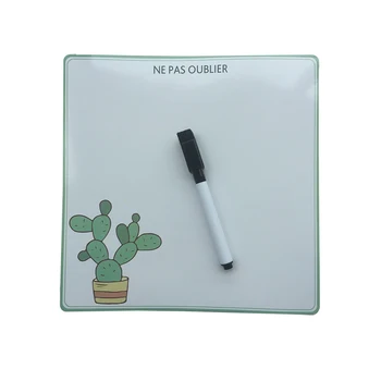 Cactus tipărite Uscat Șterge Flexibil Frigider Magneti Whiteboard/Message board/Memo Pad/Caseta de Dialog Magnet