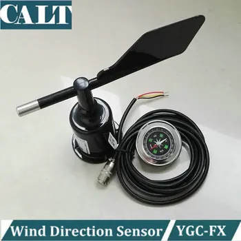 CALT YGC-FX Digital Analogic Direcția Vântului Senzor de Vânt cu Palete Transmițător Anemometru În Vreme Stația meteorologică instrumente