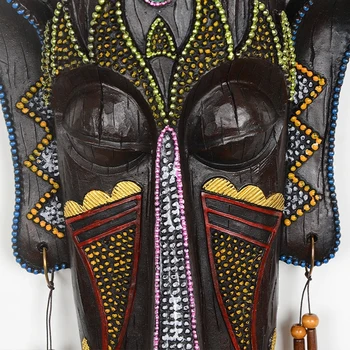 Cap de Arte Meserii Creative măști Africane ornamente suspendate pe perete bar magazin de tatuaj de perete pictura murala de perete personalitate