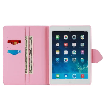 Capac Pentru iPad Air 1,SZEGYCHX PU Piele Smart Shell Stand Tableta Caz Pentru ipad 5,9.7 inch cu Auto Wake Up/Sleep
