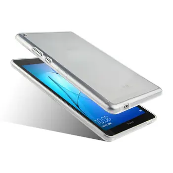 Caz TPU Pentru Huawei Mediapad T3 8.0 de Protecție Smart cover Protector din Piele Pentru Onoarea de a Juca Tablet PC 2 coajă Transparent Maneca