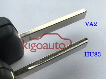 CE0523 Flip cheie de la distanță buton 2 HU83 434Mhz pcf7941 chip CERE pentru Peugeot 207 307 407 807 kigoauto
