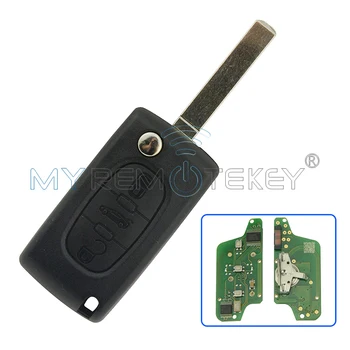 CE0523 Flip-telecomanda cheie auto 3 buton pentru Peugeot pentru Citroen CERE 433 mhz ID46 - PCF7941 VA2 remtekey