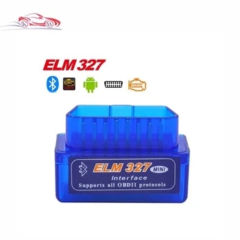 Cea mai recentă Versiune Super Mini ELM327 Bluetooth V2.1 OBD2 Mini Elm 327 Auto de Diagnosticare Scaner Instrument Pentru ODB2 Protocoalele OBDII