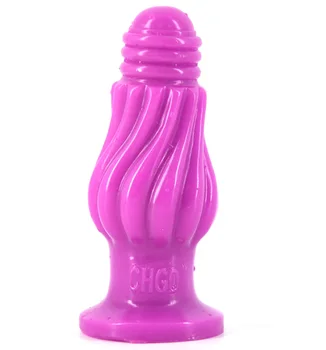 CHGD 12.3*4.5 cm butt plug toy anal burghiu jucarii sexuale pentru femei lesbiene G SPOT vibrator anal prostata stimulator anus sex anal produs