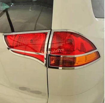 Chrome Spate Coada De Lumină Lampă Cu Cadru Capac Ornamental Pentru Mitsubishi Montero / Pajero Sport 2009-