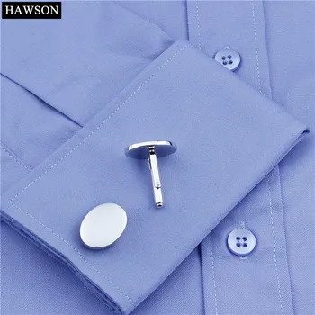 Clasic Oval Cooper Butoni Tuxedo Shirt franceză Pentru Bărbați Bijuterii butoni cu Cutie