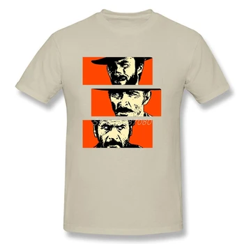 Clint Eastwood Bună Rău de Urât Tricou Maneca Scurta pentru Bărbați T-shirt Hiphop Kpop Cotton Crewneck Plus Dimensiune Camasi Amuzant T