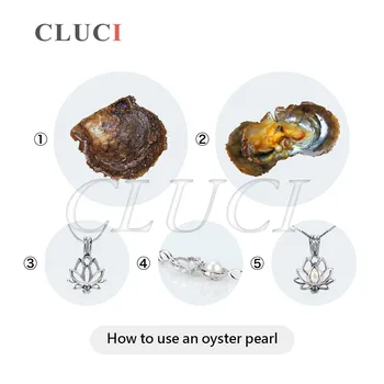 CLUCI 5pcs singur ambalate Doresc Stridii Perla cu 6-7mm reale akoya pearl culori asortate AAA rotund perle, cadouri pentru femei