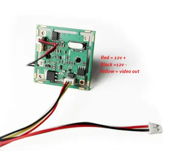 CMOS 700TVL Camera de Securitate de Bord PCB Module cu Lentile 3.6 mm Filtru IR CUT
