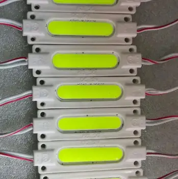 COB LED, module cu LED-uri impermeabil spate lumina de fundal LED COB module pentru semn DC12V 2W IP67 CE ROHS 70mm*20mm*3mm ABS