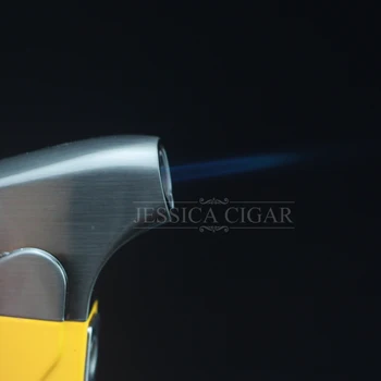 COHIBA Gadget-uri Destul de Metal Vânt Gaz Butan Reîncărcabile Jet Torch Flacără de Țigară Brichetă Built-in de Trabucuri Punch