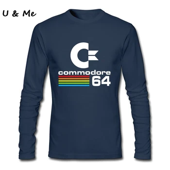 Commodore 64 T-Shirt Mens Vânzare Bună Hipster Topuri Geek Modele De Camasi Haine Pentru Adulți