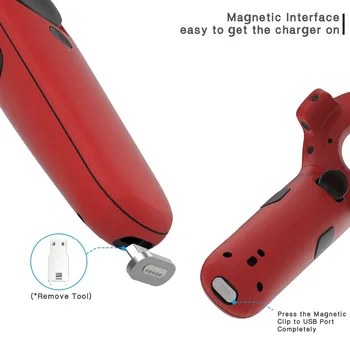 Controller wireless magnetic de adsorbție de încărcare Dublu Stație de Încărcare Pentru HTC VIVE VR Controler Dublu Mâner de Încărcare