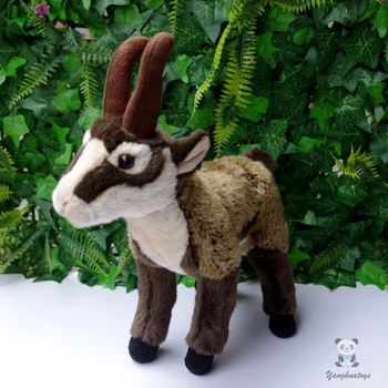 Copil Drăguț Jucării Rock Antilope Papusa Simulare Animal Jucărie De Pluș Cadou De Ziua Copilului
