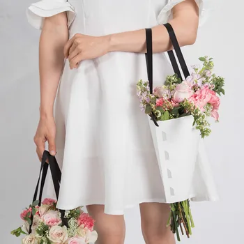 Coreeană Hârtie de Ambalaj Ușor de Transportat Con Cadou de Flori Minimalist Ambalare Originalitate DIY Portabil Buchet Florar Decor 10pc
