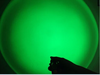 CrazyFire Verde Lumina Lanterna LED-uri în aer liber 5-Moduri CREE XPE Zoomable Tactice de Vânătoare lanterna Lanterna Lanterna 3xAAA/1x18650