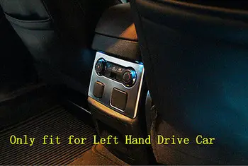 Crom Interior din Spate Consola de Mijloc Capac Ornamental 1buc Pentru Ford Explorer 2011 2012 2013