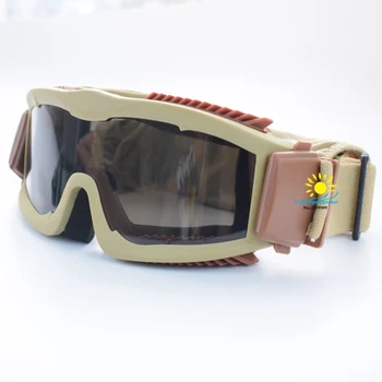 CS Windproof Anti-Ceață Tactic Ochelari de Sport in aer liber Ochelari Tactice Bărbați ochelari de Armata Militară a Proteja Durabil Ochelari