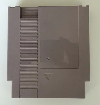 Culoare gri 72 de Pini Joc de Înlocuire a Cartușului de Coajă de Plastic Pentru Consola NES, Gratuit FC60Pins să NES72Pins Adaptor