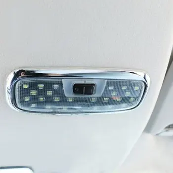 Culoare Viața Mea ABS Cromat Spate Lumina de Citit Cerc Acoperi Lumini de Lectură Autocolant pentru Ford Fiesta 2009 - 2016 Accesorii