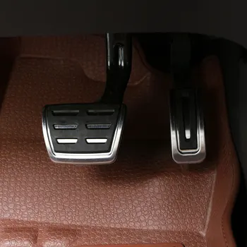 Culoare Viața Mea Masina Styling Pedala de Frână Pedale Restul Pedala de Acoperire pentru Volkswagen VW Tiguan Pentru Skoda Octavia A7 2017 2018