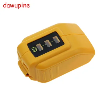 Dawupine Convertor USB Încărcător Pentru DEWALT DE 14.4 V 18V 20V Baterie Li-ion Converter DCB090 Dispozitiv USB de Încărcare Adaptor de Alimentare