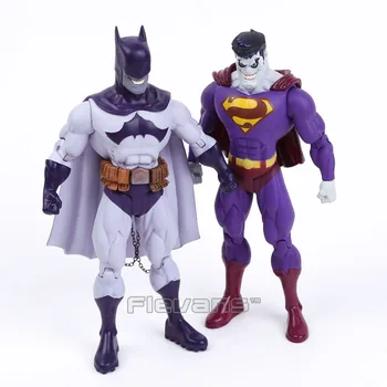 DC COMICS Super-erou Rău Batman / Superman PVC figurina de Colectie Model de Jucărie 7