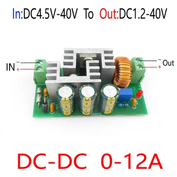 DC Motor Controller DC4.5V-40V DC 1.2-40V 12A Jos regulatorul de tensiune LED driver modul de încărcare a bateriei tensiune constantă