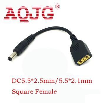 DC tip Plug Conector cablu Cablu de 5.5*2.1 Masculin LA Piața de sex Feminin Pentru Lenovo IdeaPad Conector Adaptor Încărcător de Laptop 10cm
