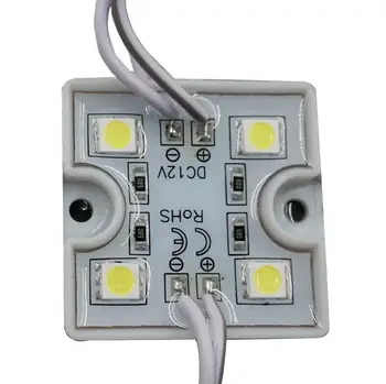 DC12V 5050 4 Module LED IP68 rezistent la apa Module cu LED-uri Galben/Verde/Rosu/Albastru/Alb/Alb Cald