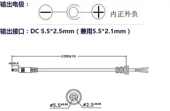 DC6V 1A 1.5 European plug comutare de alimentare lampă cu LED de alimentare 1.2 m 6V 1000ma adaptor AC100-240V