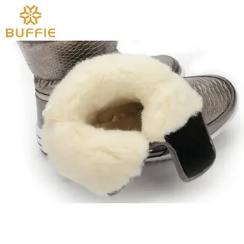 De iarnă pentru femei Cizme pentru Femei includ amestecat lână naturală termică cizme pantofi de damă băieți și fete cizme impermeabile pantofi transport gratuit