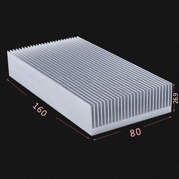 De mare Putere 160x80x26.9mm Aluminiu Extrudat radiator Radiator Radiator pentru IC a CONDUS Electronice Chipset disipare a căldurii