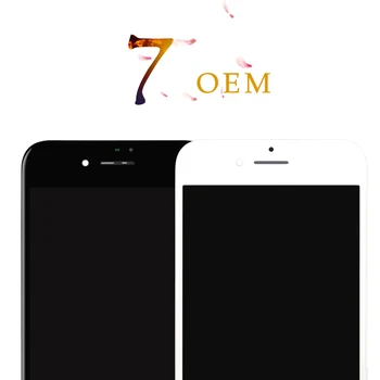 De testare OEM 5 pc-uri Ecran Pentru iPhone 7 Ecran lcd Tactil Digitizer Asamblare Cu 3D Touch în Alb Negru en-Gros