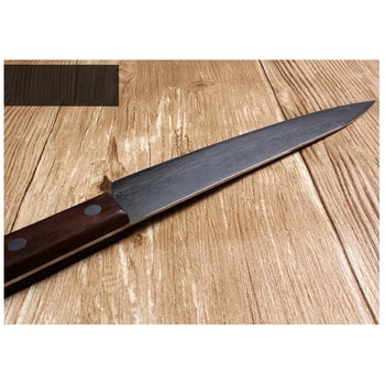 De uz casnic de înaltă chrome cuțite din oțel inoxidabil val mare model de culoare mâner de lemn Japoneze 9-inch cuțit bucătar-șef