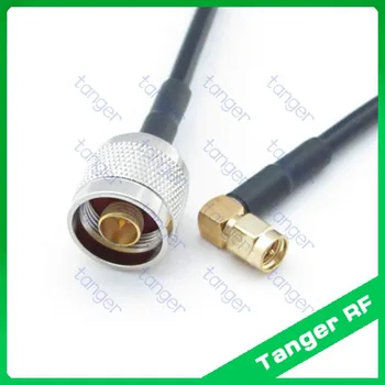 De vânzare la cald Tanger N plug de sex masculin să-SMA male plug unghi drept de 90 de grade RF RG58 Coadă Jumper Cablu Coaxial 3feet 100cm Înaltă Calitate