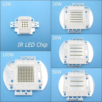 De înaltă Calitate 730nm - 740nm IR Chip de LED-uri 10W 20W 30W 50W 100W lampa LED Epileds Chip de LED-uri pentru Detectarea Senzor Laser Lanterna