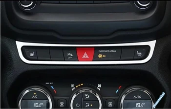 De Înaltă Calitate ! Pentru Jeep Renegade 2016 2017 2018 Luminile de Avertizare ABS Comutator Decor Acoperi Trim 1 Buc