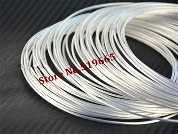 De înaltă Calitate, Rosu/Negru/Albastru/argintiu culoare 24AWG Teflon sârmă de argint pentru fan,audio și cablul usb 24awg șasiu modificarea linie