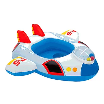 Desene animate masina de avion copilul inel plutitor inel ture de înot de înot inel colac de salvare scaun de copil Pluti in piscina baby float