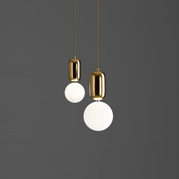 Design Modern Minimalist Stil Creativ placat cu pandantiv lampă E27 led picătură de iluminat pentru Sala de Mese cafenea magazin AC95-265V A325