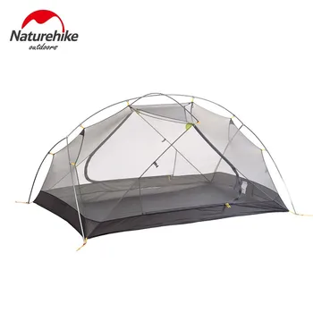 DHL transport gratuit Naturehike Mongar 2 Camping Cort Dublu strat Impermeabil Ultralight Dome Cort pentru 2 Persoane