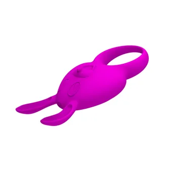 Dingye Erotice Jucarii Sexuale Din Silicon Iepure Inele Pentru Penis Rezistent La Apa 10 Viteza De Întârziere Penis Inel Reîncărcabilă Glont Vibrator