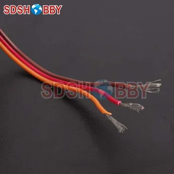 DIY Futaba /JR Culoare 26# 26AWG Servo Cablu de Extensie/ Cu Cablu de 100 m fără Conector