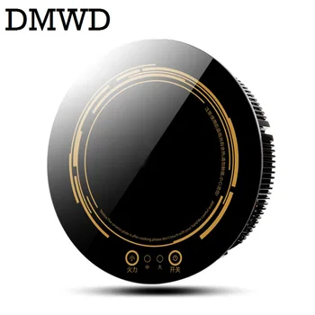 DMWD Rotund electric magnetic de inducție aragaz sârmă de control Încorporat mini plită Arzător Comerciale impermeabil oală fierbinte aragaz aragaz