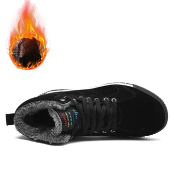DR. VULTUR de Iarna Barbati adidasi pentru barbati Cizme Cald Sportive în aer liber masculin pantofi sport Confortabili Pantofi sport plus dimensiune 39-47