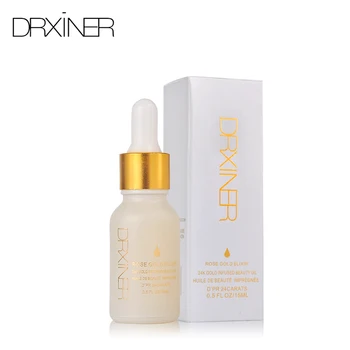 Drxiner make up primer ulei de 24k Aur Rose Elixir Face Pielea de Ulei Pentru Fata Ulei Esențial Înainte de Grund Fundația Hidratare